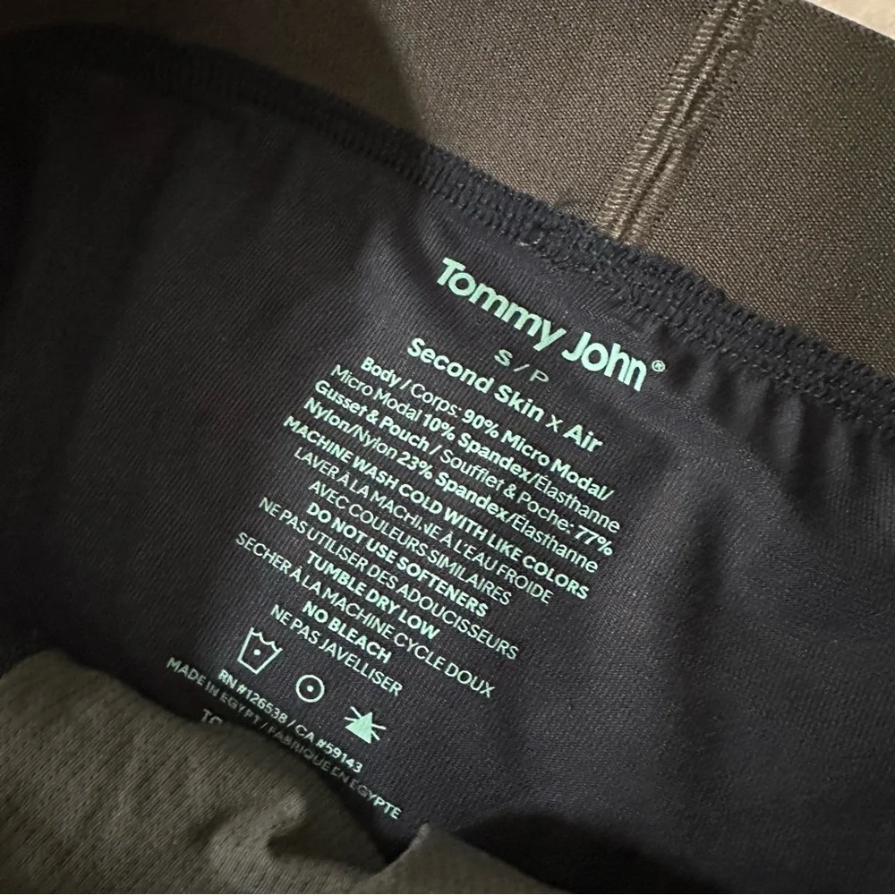 Tommy John Second Skin x Air | Boxer Briefs | Men’s Small NEW | Gray & Blue